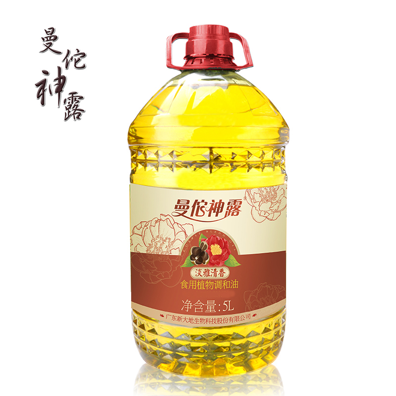 【曼佗神露】山茶籽（10%）食用植物调和油5L