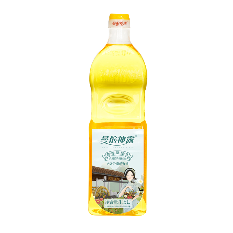 【1.5L调和油】曼佗神露茶籽食用植物调和油